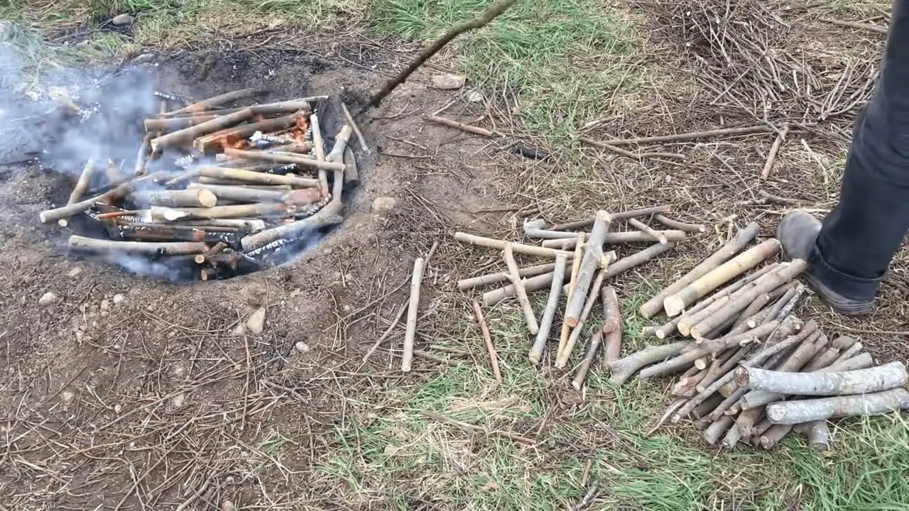 Example of pit used to burn biochar https://greener4life.com/blog/biochar-fertilizer