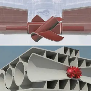 example of how a dynamic tidal power turbine works in water https://greener4life.com